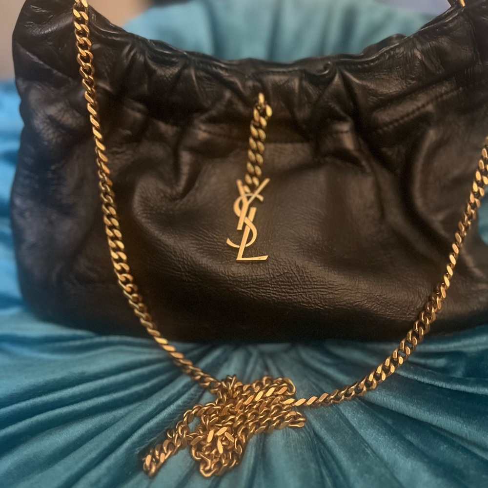 Black small gorgeous Pacpac YSL bag
